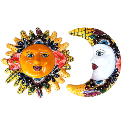 Talavera Sol y luna