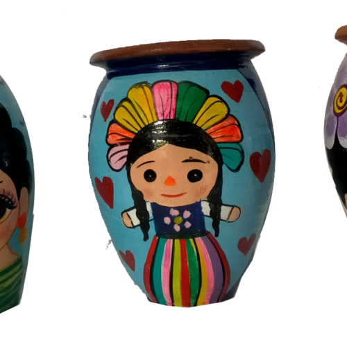 Cantaritos Deorados 1/4, 1/2, 1 Litro