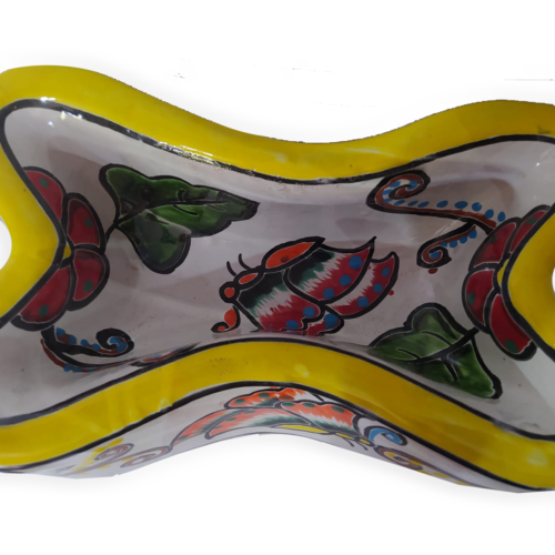 Tazón para mascota hueso Talavera