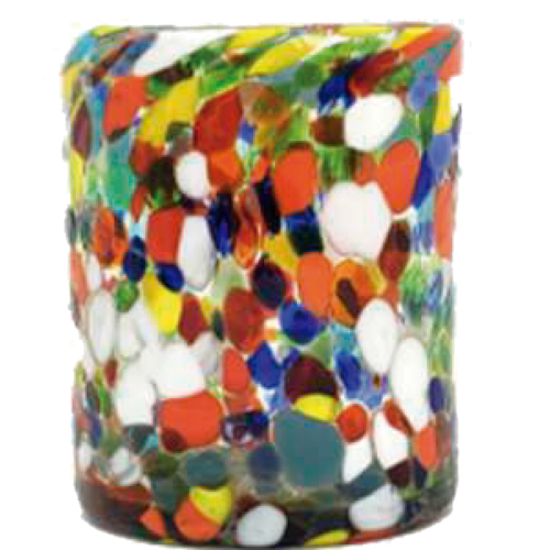 Vaso Confeti Requemado 10 x 8 cm