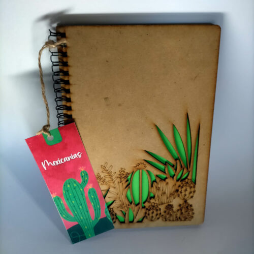 Agenda artesanal madera