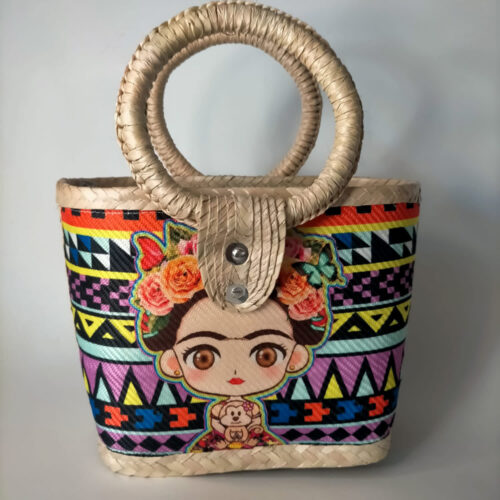 Bolsa variedad tejida en fibra de palma