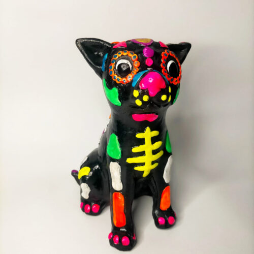 Chihuahua Alebrije decoración día de muertos