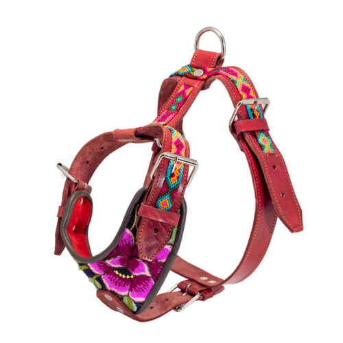 Pechera artesanal para mascota