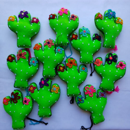 Cactus Bordado Fieltro